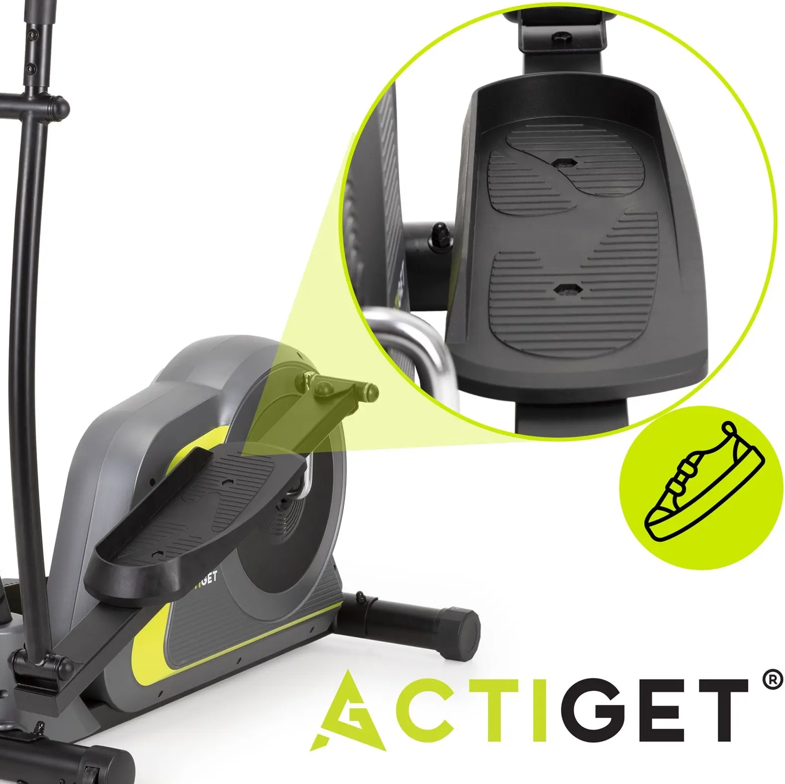 Эллиптический тренажер Actiget Trainer ACT0176 (Black/Grey) - 5