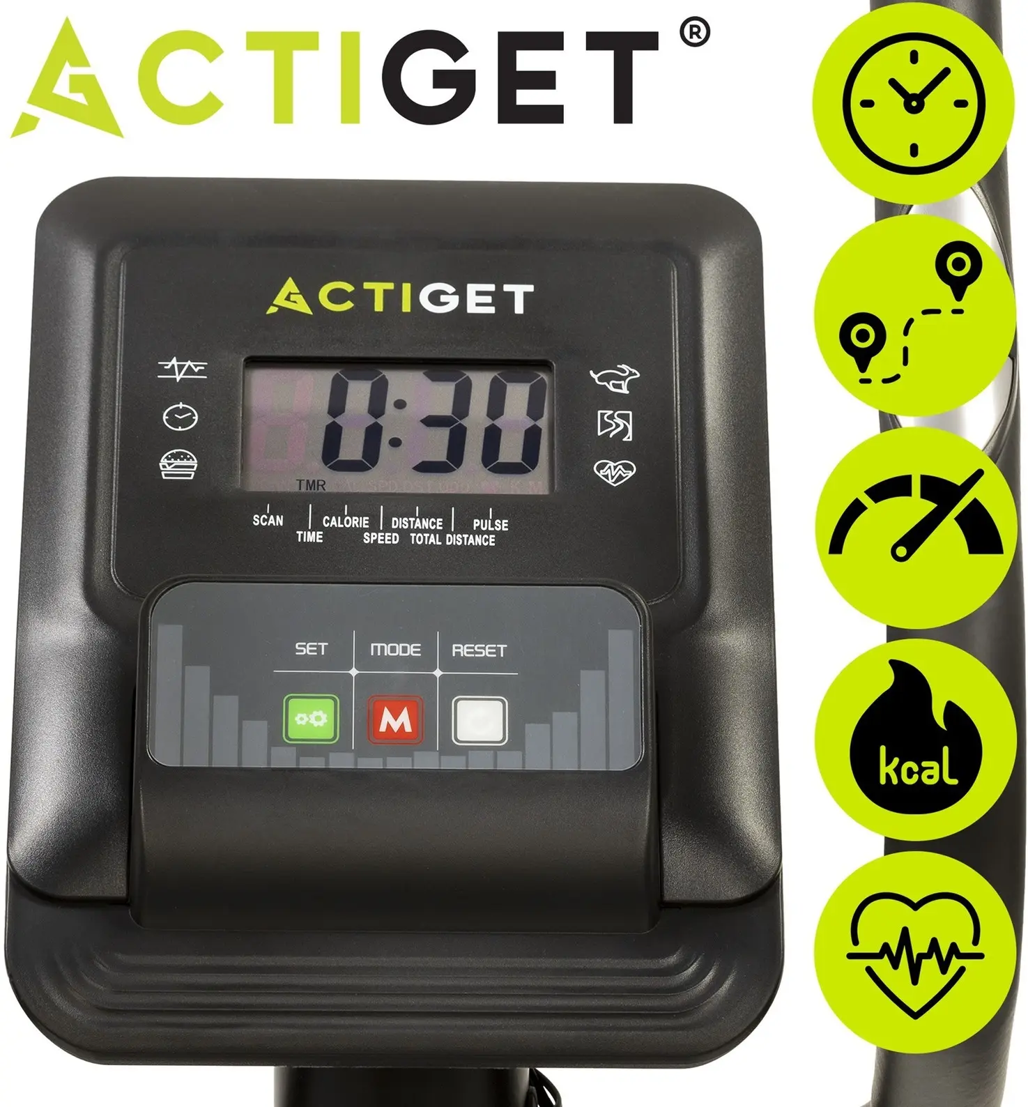 Эллиптический тренажер Actiget Trainer ACT0176 (Black/Grey) - 6