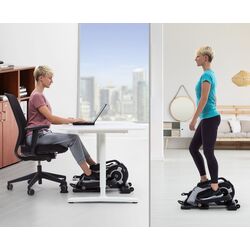 Mini bicicleta eliptica Capital Sports Evo Nano (Black) Thumb