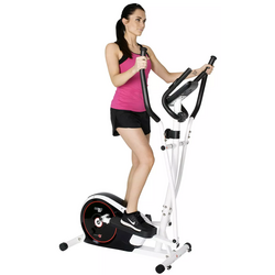 Bicicleta eliptica Christopeit Sport CT3 (White/Black) Thumb