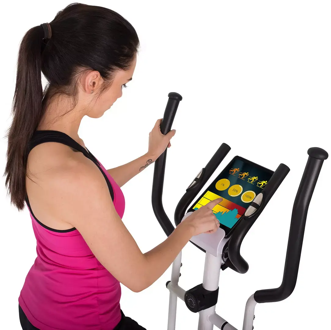 Bicicleta eliptica Christopeit Sport CT3 (White/Black)