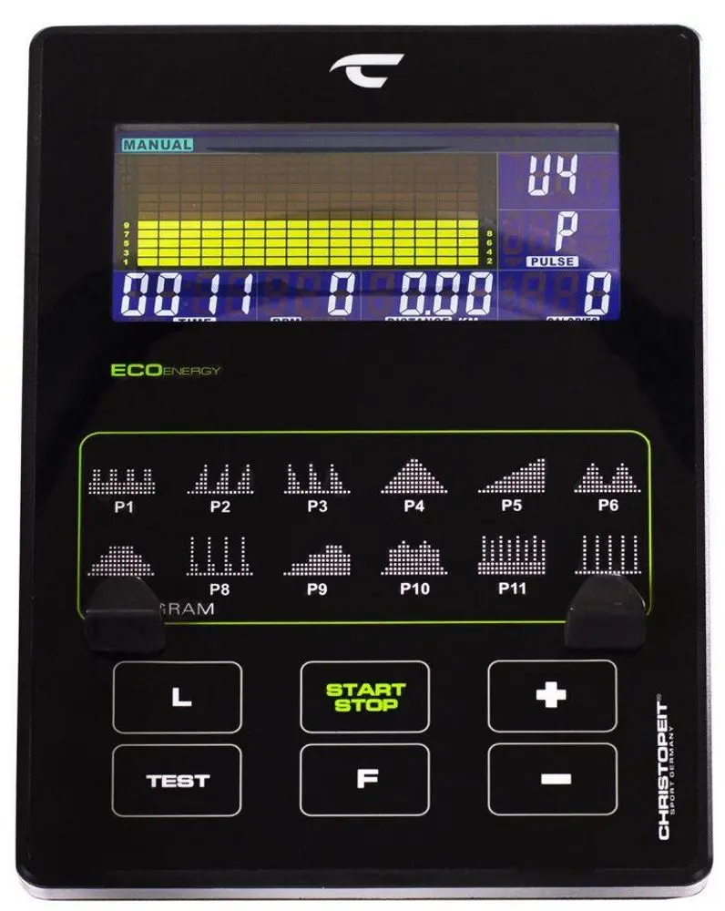 Эллиптический тренажер Christopeit Sport ECO 2000 (White/Black)