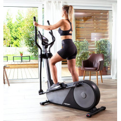 Bicicleta eliptica Christopeit Sport EL 8000 (Black/Grey) Thumb