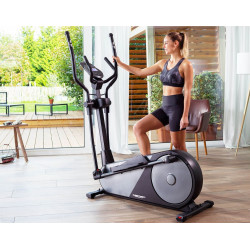 Bicicleta eliptica Christopeit Sport EL 8000 (Black/Grey) Thumb
