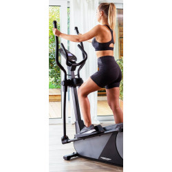 Bicicleta eliptica Christopeit Sport EL 8000 (Black/Grey) Thumb