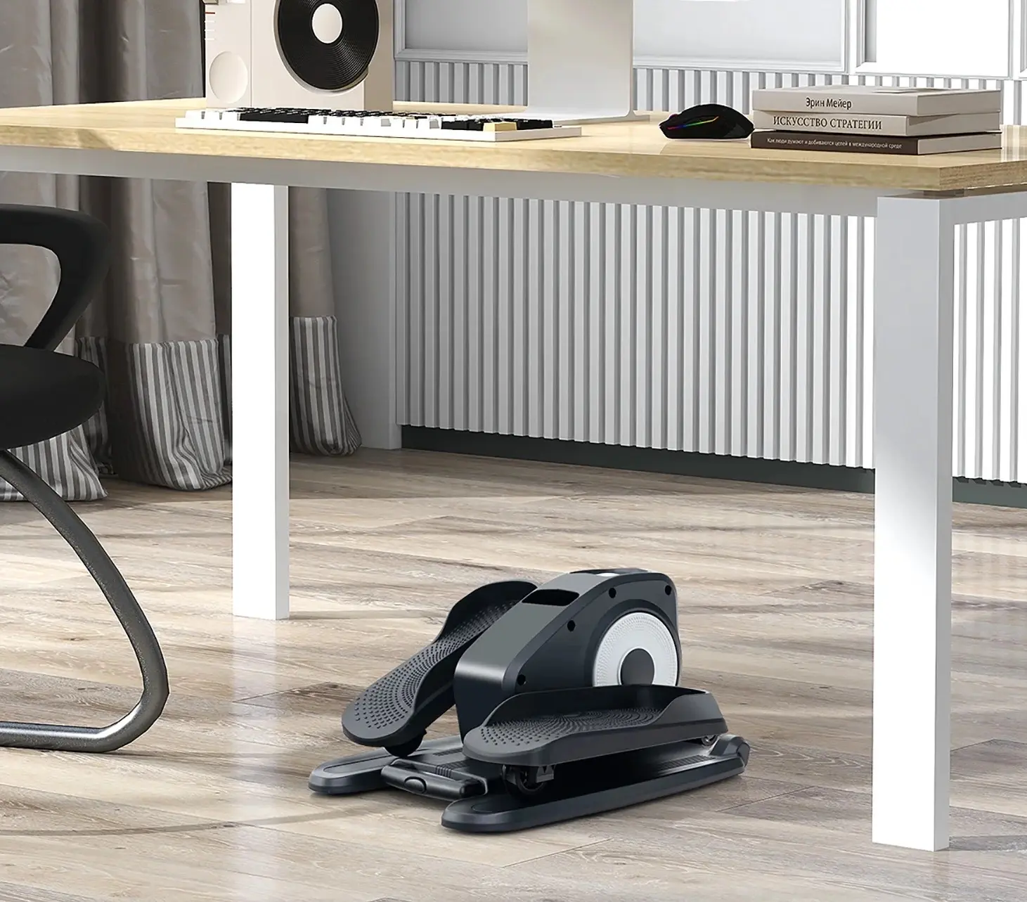 Эллиптический тренажер Costway SP38164DE-BK (Black) - 5