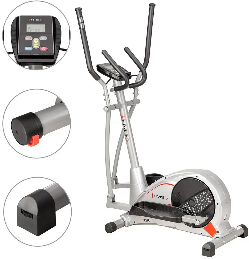 Эллиптический тренажер HMS H6996 (Gray/Silver)