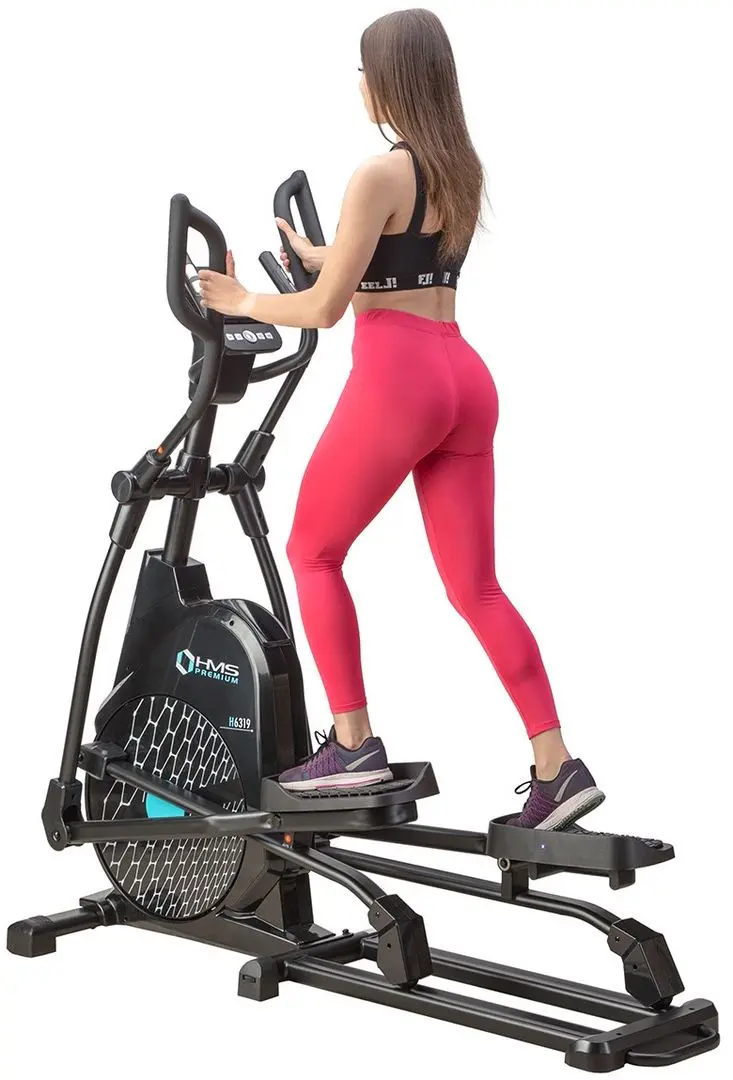 Эллиптический тренажер HMS Premium H6319 (Gray/Blue)