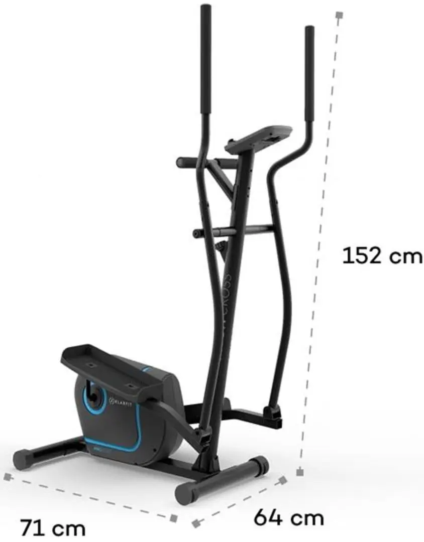 Bicicleta eliptica Klarfit Myon Cross (Black)