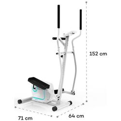 Bicicleta eliptica Klarfit Myon Cross (White) Thumb