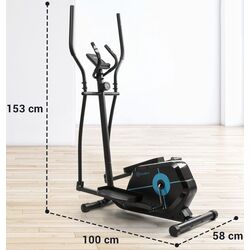 Bicicleta eliptica Klarfit Tauon (Black) Thumb