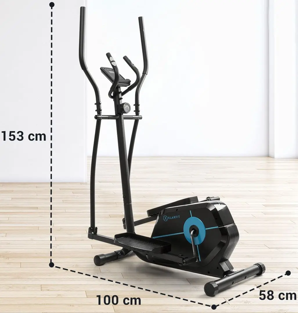 Bicicleta eliptica Klarfit Tauon (Black) - 2