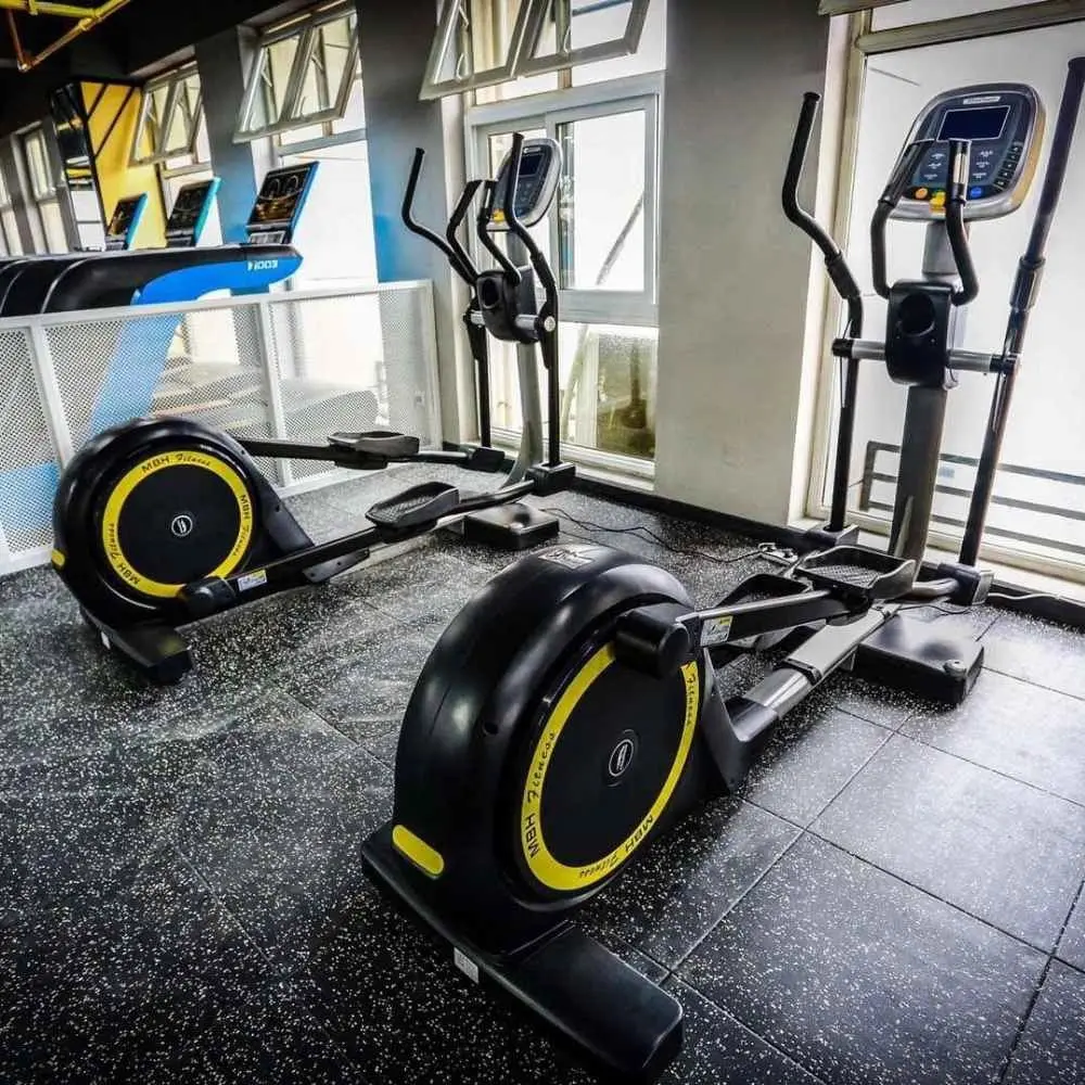 Bicicleta eliptica MBH Fitness M-8809EL (Black)