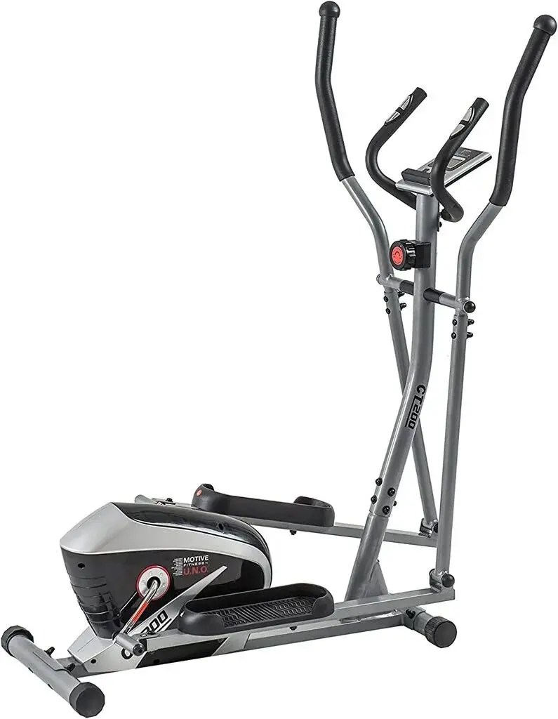 Bicicleta eliptica Motive Fitness by U.N.O. CT200 (Silver/Black)