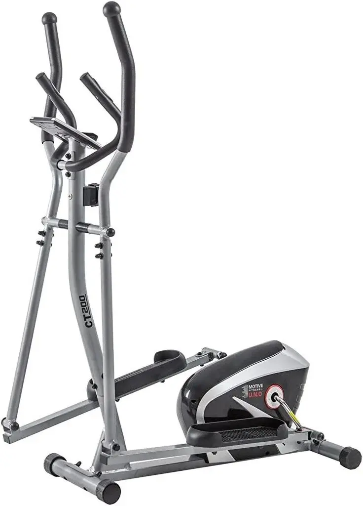 Bicicleta eliptica Motive Fitness by U.N.O. CT200 (Silver/Black)