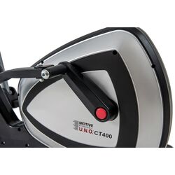 Bicicleta eliptica Motive Fitness by U.N.O. CT400 (Silver/Black) Thumb