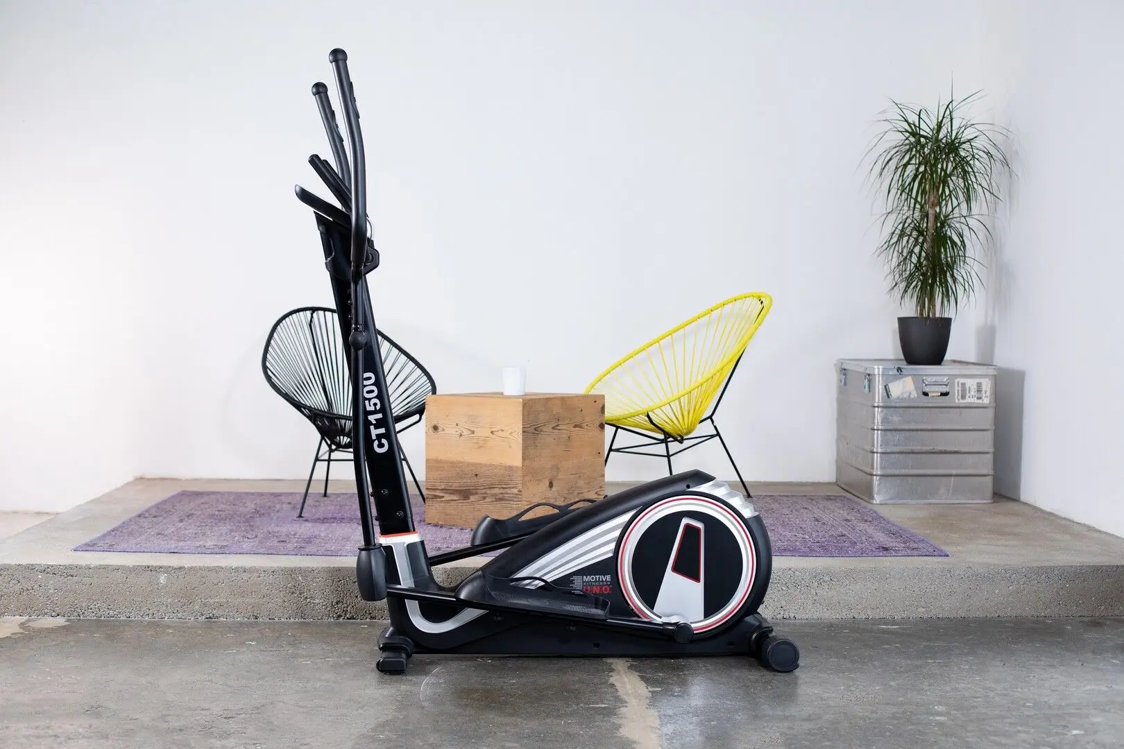 Bicicleta eliptica Motive Fitness CT1500 (Black) - 4