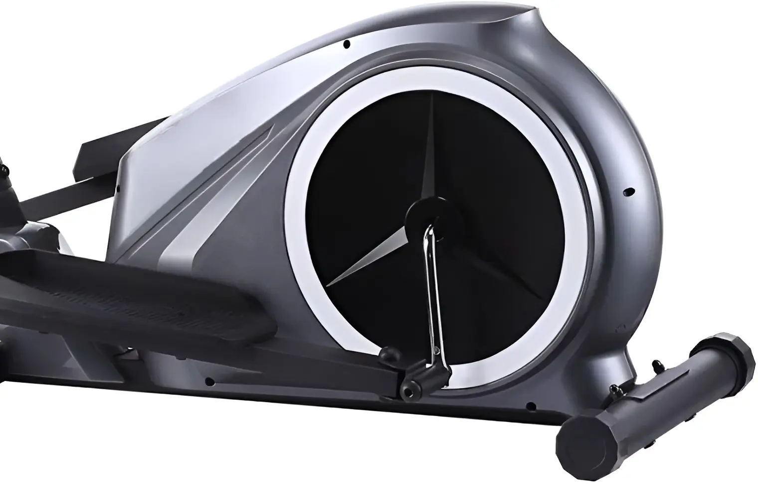 Эллиптический тренажер Power Land YK-10623E (Black/Silver)