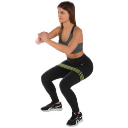 Banda fitness HMS HB12 L (Green/Black) Thumb