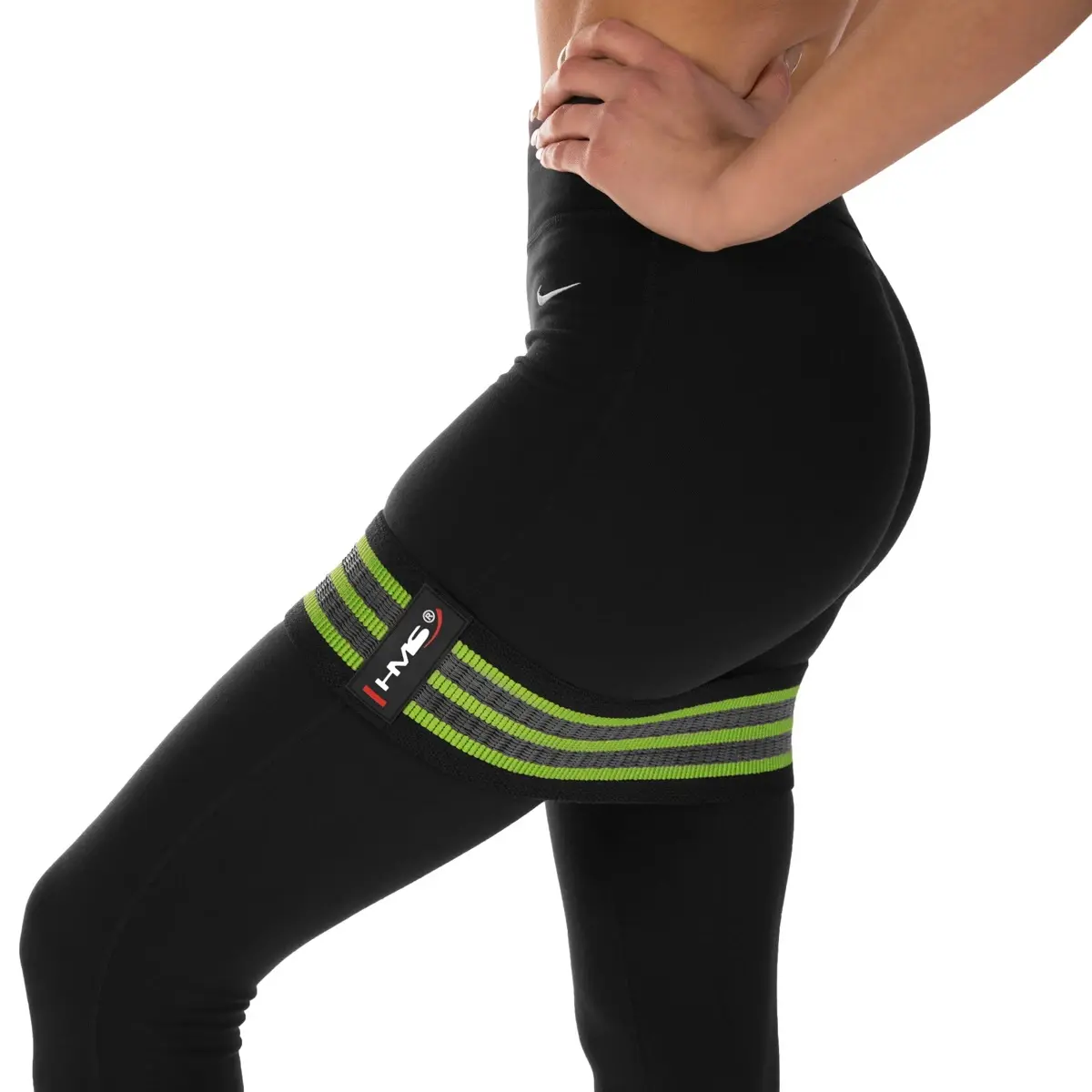 Banda fitness HMS HB12 L (Green/Black)