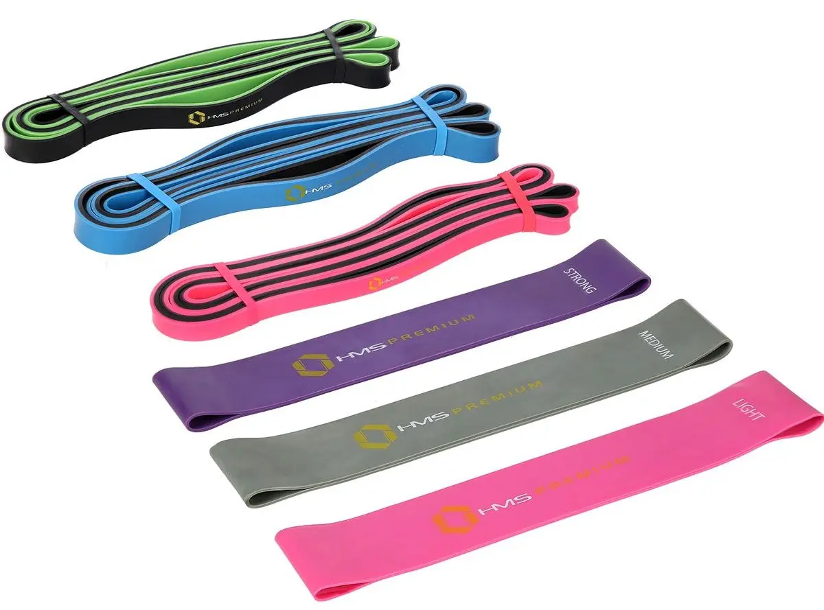 Set benzi pentru fitness HMS Mix GU04/GU06 PRO