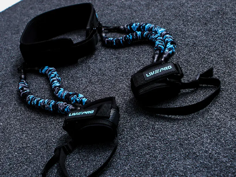 Echipament de antrenament pentru sarituri LivePro LP8429 (Black/Blue)