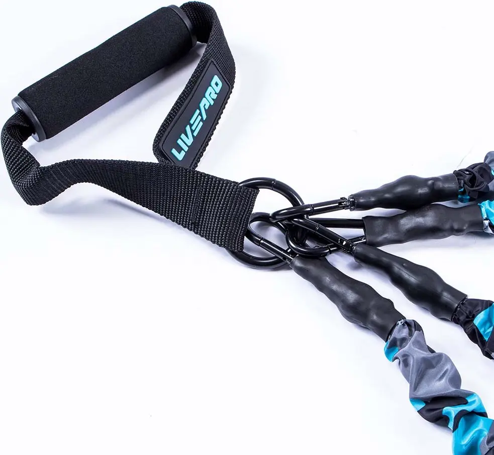 Echipament de antrenament pentru arte martiale LivePro LP8426 (Black/Blue)