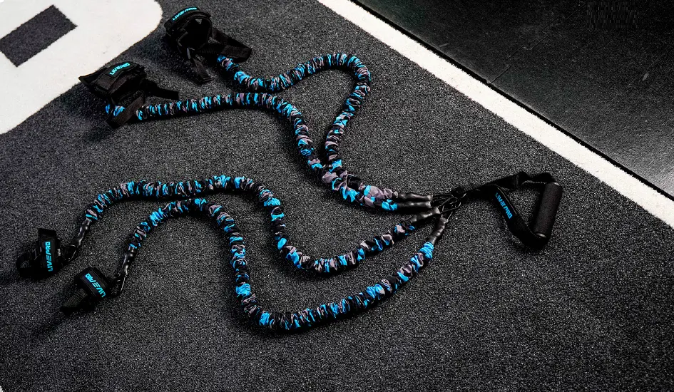 Echipament de antrenament pentru arte martiale LivePro LP8426 (Black/Blue)