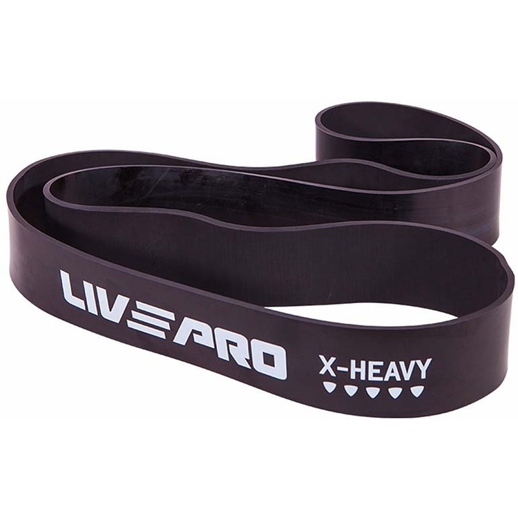 Banda pentru fitnes LivePro LP8410 XL (Black)