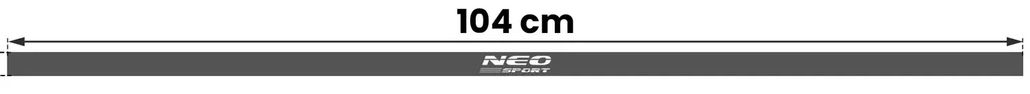 Лента тренировочная Neo Sport NS-960 (Black) - 7