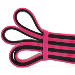 Banda fitness HMS GU06 (Black/Pink) Thumb