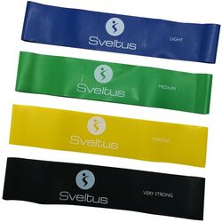 Set benzi pentru fitness Sveltus 0556 25x5cm