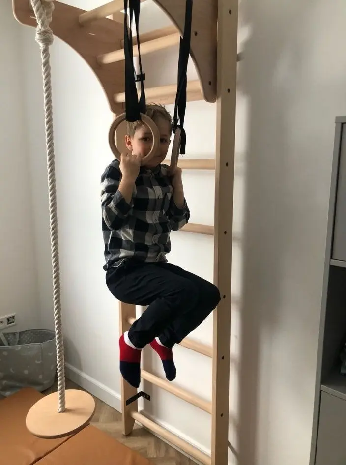 Set pentru spalier BenchK A204 (Brown/Black)