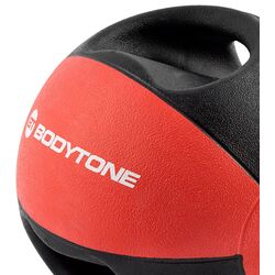 Minge medicinala cu maner Bodytone MB8 8kg (Black/Grey) Thumb