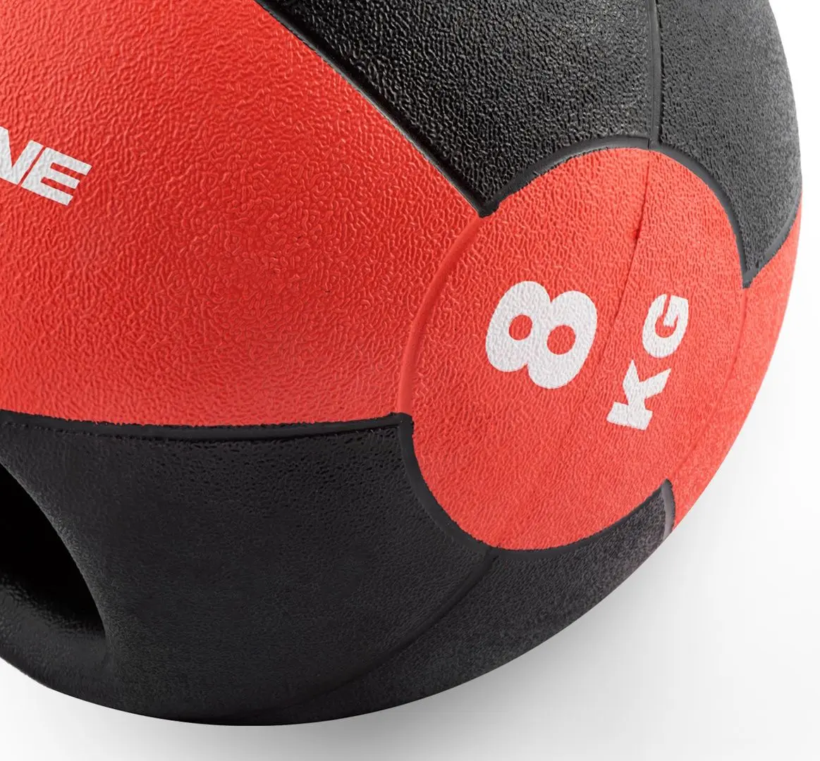 Minge medicinala cu maner Bodytone MB8 8kg (Black/Grey)