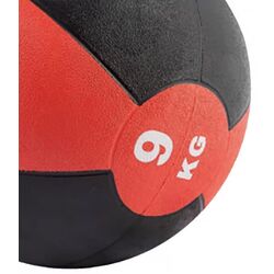 Minge medicinala cu maner Bodytone MB9 9kg (Black/Red) Thumb