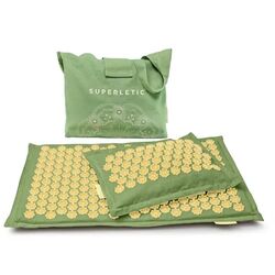 Акупрессурный матрас с подушкой Capital Sports Atilla (Green) Thumb