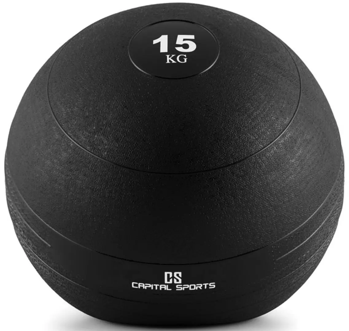 Медицинбол Capital Sports Groundcracker 10028999 15kg (Black) - 3