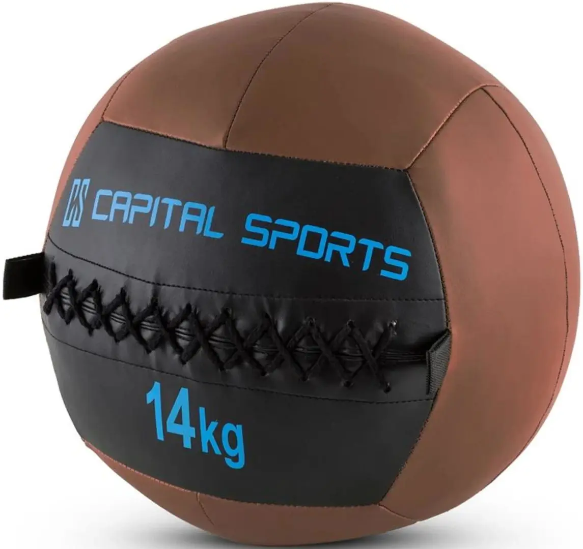 Медицинбол Capital Sports Wallba 14 (Brown) - 3