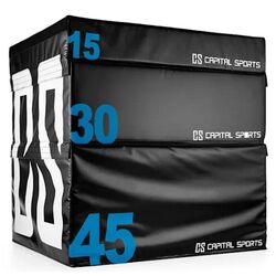 Плиометрическая коробка Capital Sports Rookso Soft Box Salt Plyo Box 30 (Black) Thumb
