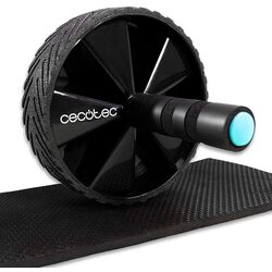 Ролик для пресса + коврик Cecotec DrumFit AB (Black)