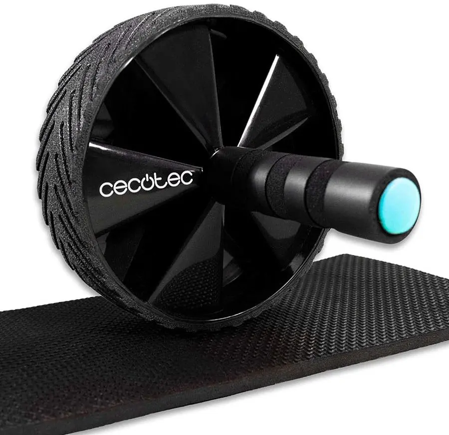 Ролик для пресса + коврик Cecotec DrumFit AB (Black)
