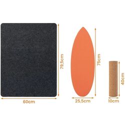 Placa pentru echilibru Costway SP37912OR (Orange) Thumb