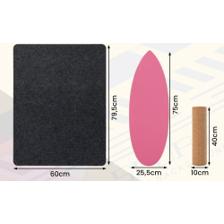 Балансировочная доска Costway SP37912RS (Pink) Thumb