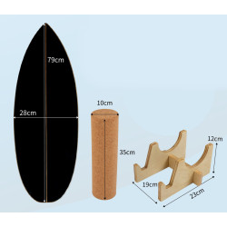 Балансировочная доска Costway SP38629HS (Black) Thumb