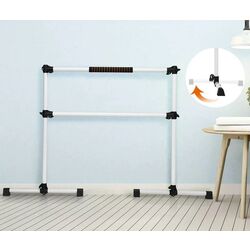 Bara de balet dubla Costway SP37449SV (Silver) Thumb