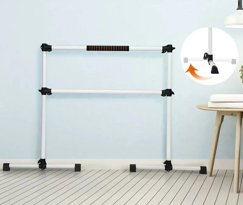 Bara de balet dubla Costway SP37449SV (Silver) - 3