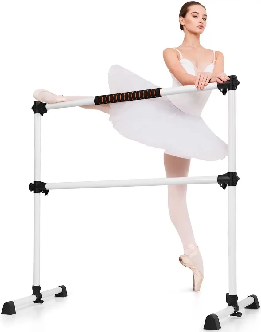 Bara de balet dubla Costway SP37449SV (Silver) - 2