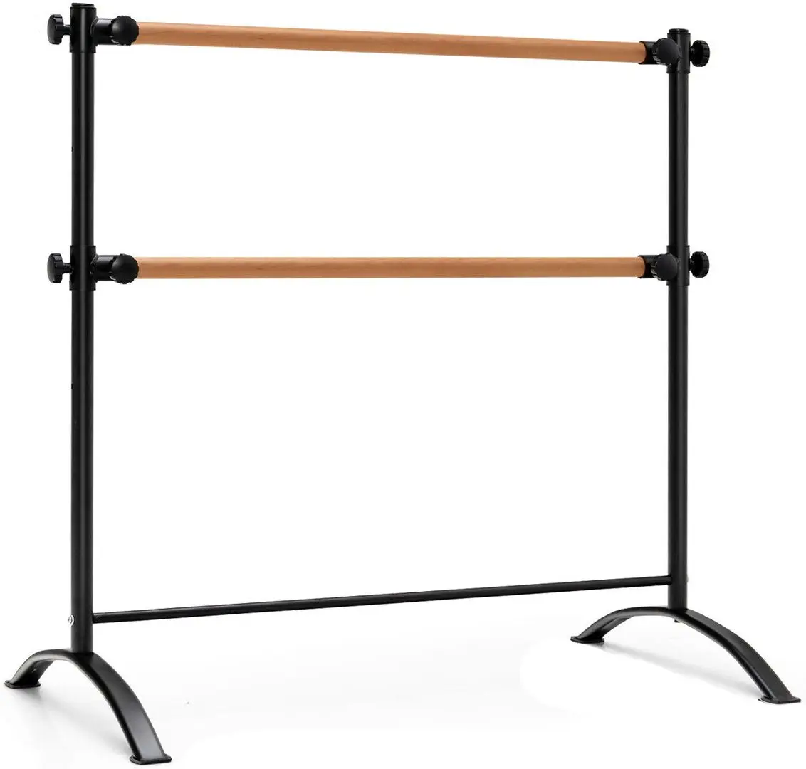 Балетный двойной станок Costway SP37862BK (Black/Wood)