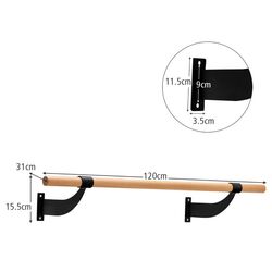 Балетный станок Costway SP37861BK (Natural/Black) Thumb